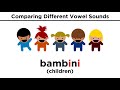 Understanding Italian Vowel Sounds