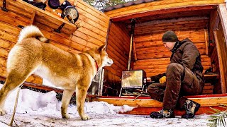 Living the Snowmobile Camper Life: See What Happened Next in Our Forest Adventure!