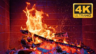 Super Relaxing Fireplace Sounds 10 Hours 🔥 Fireplace 4K &amp; Crackling Fire 🔥 Cozy Fireplace Ambience