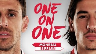 DOES NACHO LOOK LIKE CROUCH? | Bellerin & Monreal go 'One on One'