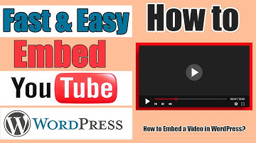 How to insert YouTube video in WordPress blog post 2024?