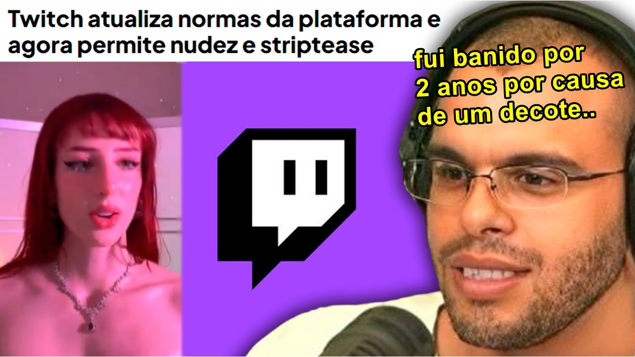 Twitch volta atrás e proíbe todos tipos de nudez