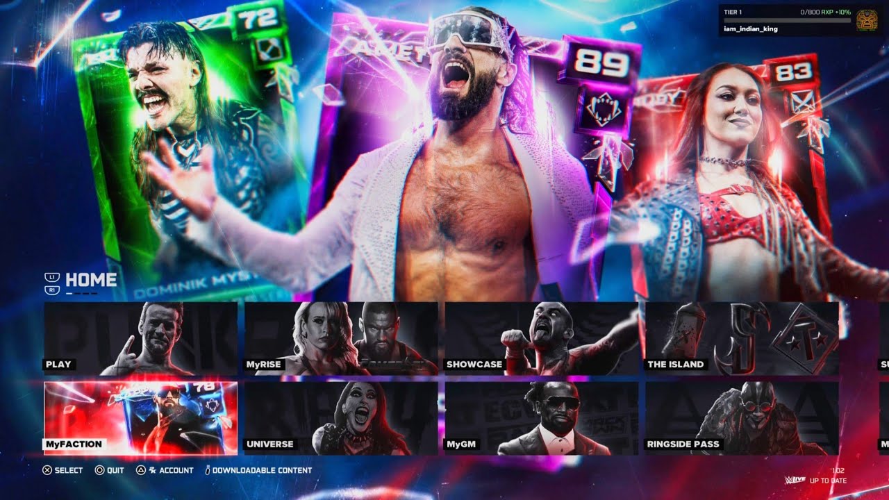 WWE 2K26 - Main Menu U.I User Interface Showcase - YouTube