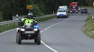 Quad, Elw 2 Und Drohnengruppe Einsatzfahrten Tel Und Drohnengruppe Feuerwehren Kreis Plön