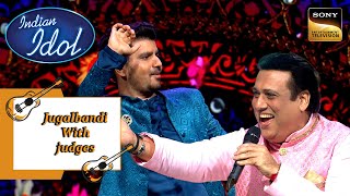 'Neeche Phoolon Ki Dukan' पर Stage का माहौल बना Energetic | Indian Idol 13 | Jugalbandi With Judges