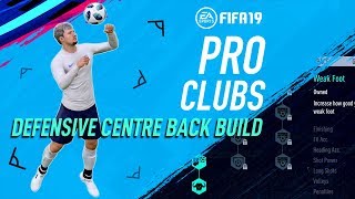 FIFA 19 PRO CLUBS | CB Build