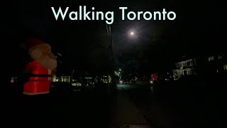 Walking Inglewood Drive (aka Kringlewood) in Toronto's Moore Park Neighbourhood 12/18/2024
