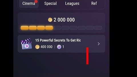 15 Powerful Secrets to Get Rich Video code | Tapswap 15 Powerful Secrets to get rich video code