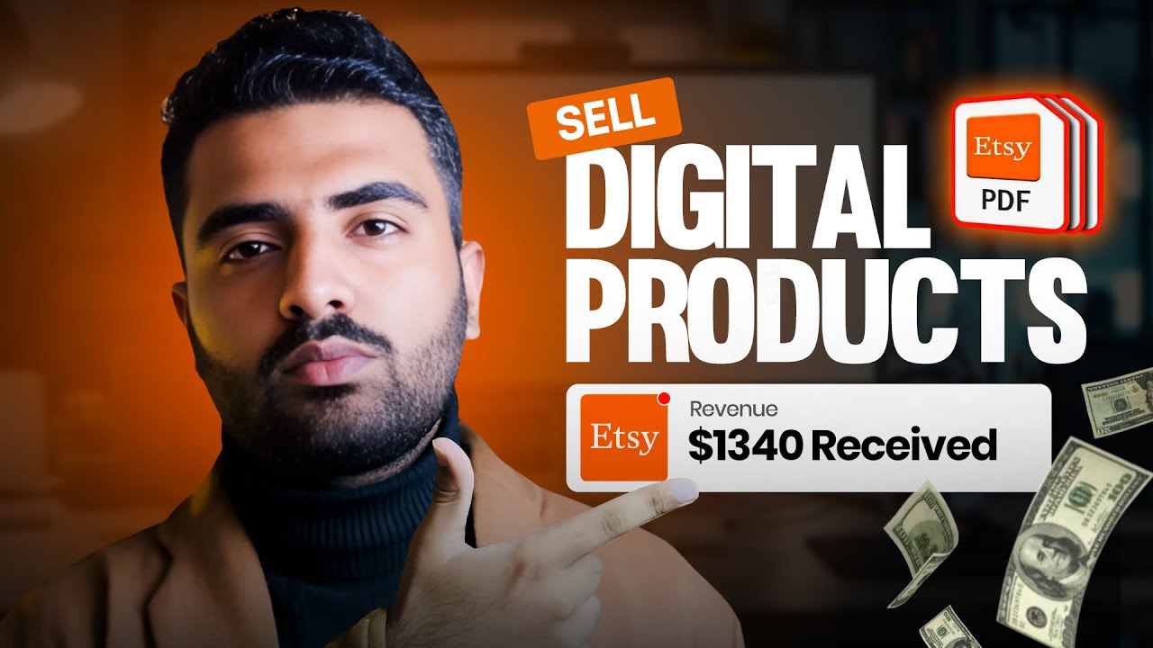 Make $47k In 30 Days On Etsy By Selling UNIQUE Digital Products
