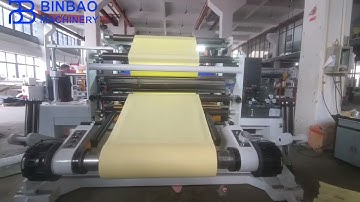 Hot Sales Jumbo Sticker Paper Roll Slitter Rewinder Machine  With Automatic unloading system