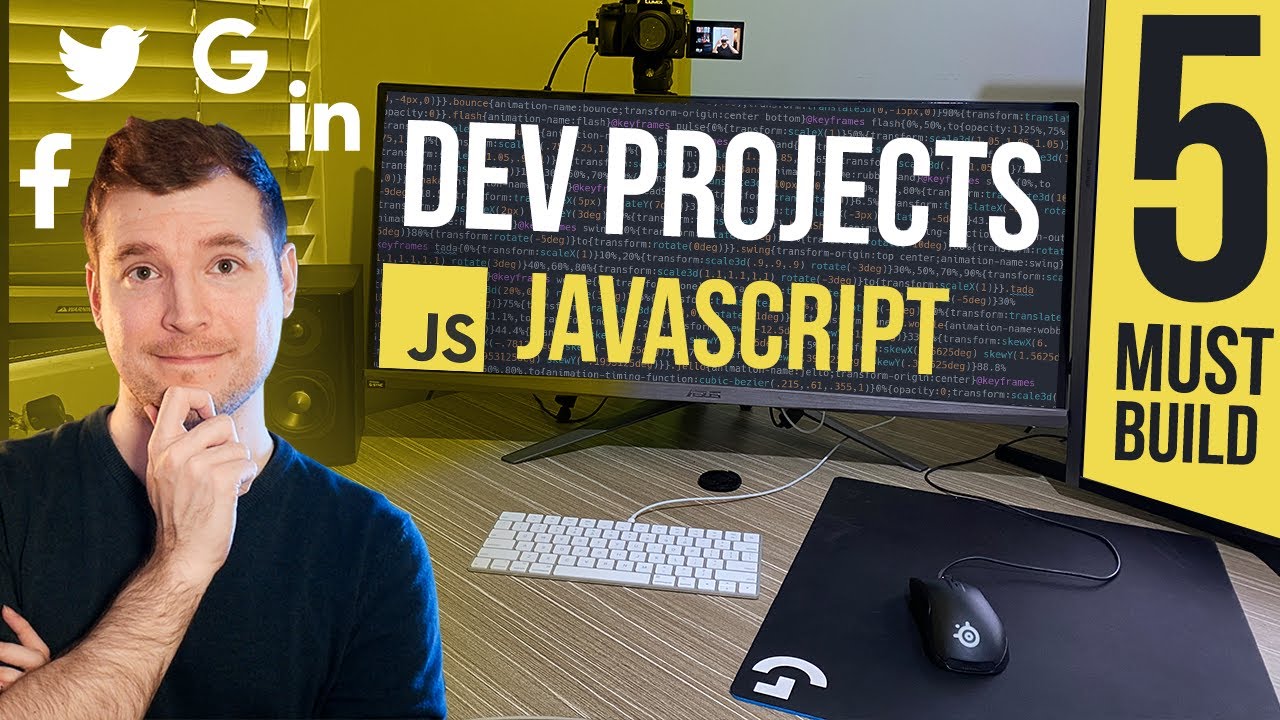 5 JavaScript Projects You Should Build as a Web Developer - YouTube