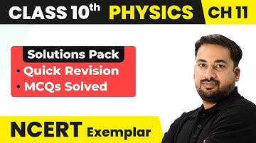 NCERT Exemplar - The Human Eye & the Colourful World MCQs Solved | Class 10 Physics Ch 11 | 2022-23