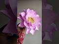 DIY paper Lotus 🪷| How to make lotus with paper| #shorts #craft #diy