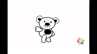 Black \& White - Teddy Bear 2
