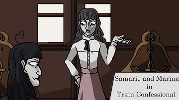 Samarie and Marina in “Train Confessional” - Fear & Hunger 2 Parody