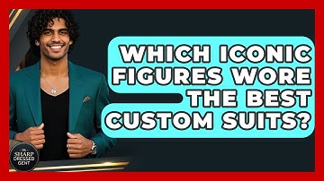 Which Iconic Figures Wore The Best Custom Suits? - The Sharp Dressed Gent