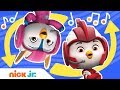 Funny Voice Challenge! Animal Sounds & More | Top Wing | Nick Jr.