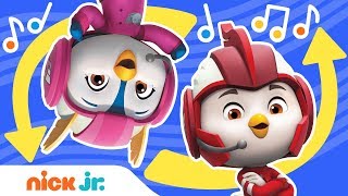 Funny Voice Challenge! Animal Sounds & More | Top Wing | Nick Jr.