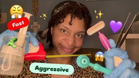 ASMR - Fast & Aggressive Eye Stealing