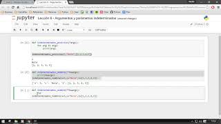 Curso Python - Argumentos indeterminados
