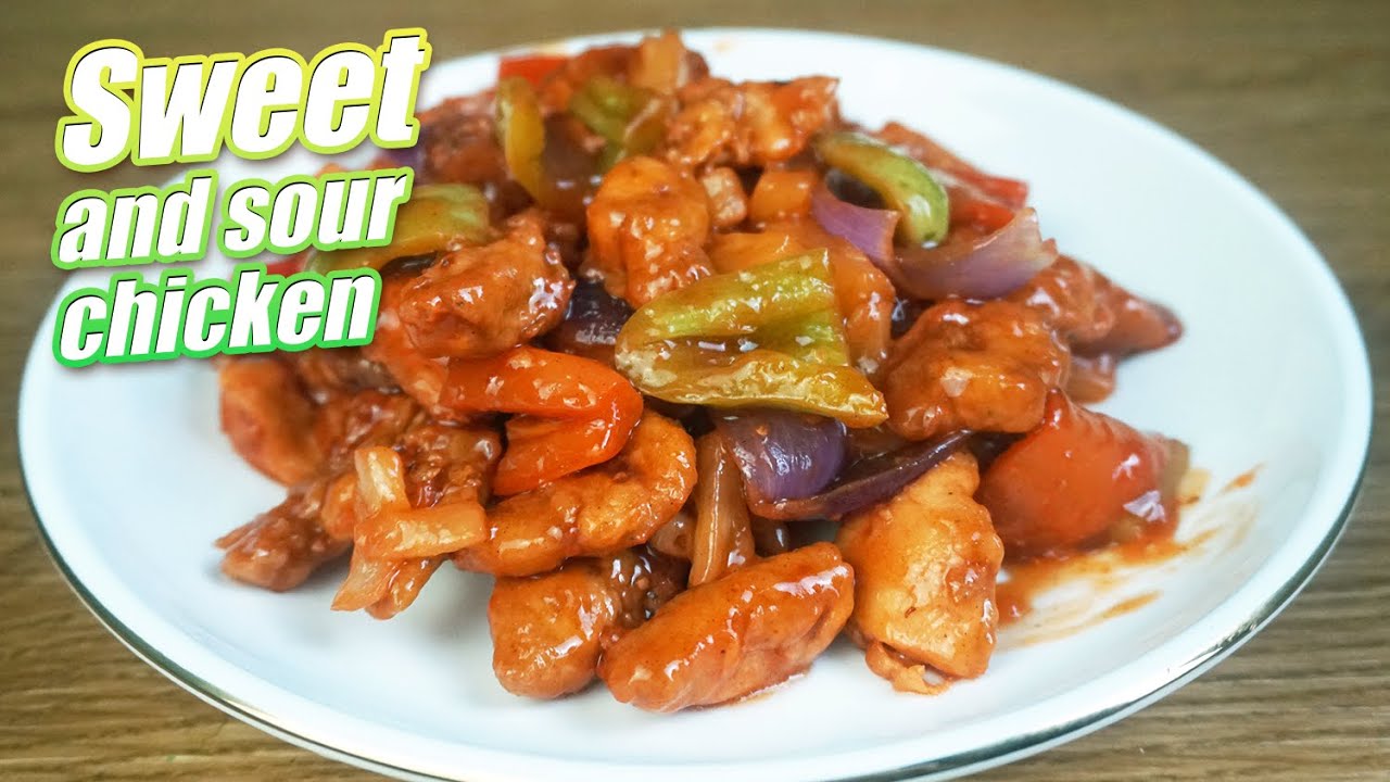 How to cook Sweet and sour chicken YouTube