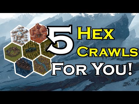 5 Hex Crawl Supplements for Your D&D/TTRPGs