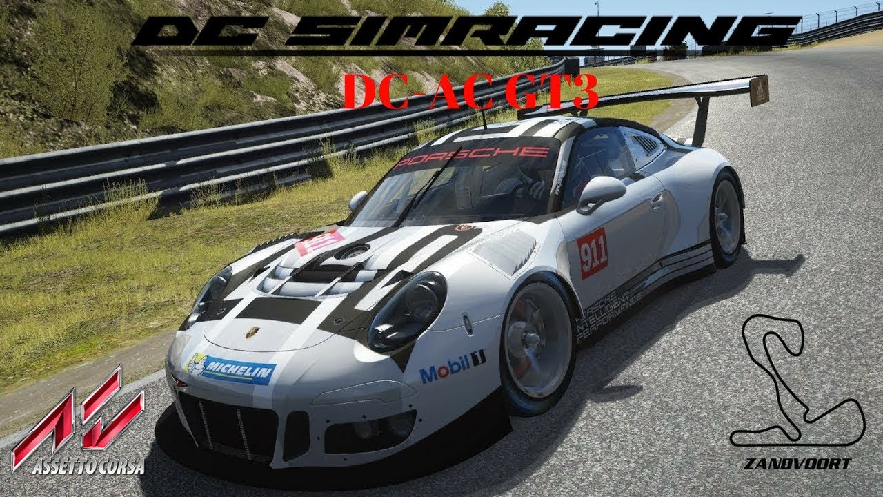Www.DC-simracing.nl DC-AC GT3 League Zandvoort Race 2/6 - YouTube