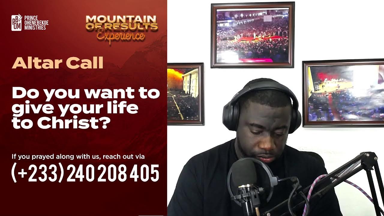 MOUNTAIN OF RESULTS EXPERIENCE - DAY 566 with Prophet Prince Ohene Bekoe (Senior Pastor)