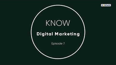 Digital Marketing Essentials | Video Series | Episode 7 | Montage | content for social media