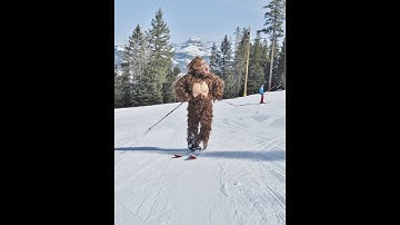 Passquatch wreaks havoc at Pass Powderkeg. Crowsnest Pass, AB