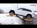 Wheel driven track system conquers snow