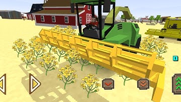UPDATE ALERT - Introducing canola field - Blocky Farming and Racing Simulator 4K