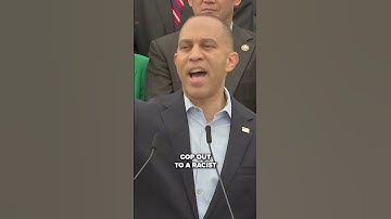 Hakeem Jeffries slams the AI-generated video Pres. Trump posted of him in sombrero as racist