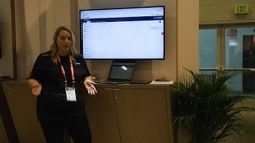 Demoing Building Connected Bid Board Calendars at World of Concrete 2022