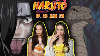 Naruto Ep. 28 and 29 REACTION | Eat or Be Eaten: Forest Panic | Naruto's Counterattack Never Give In