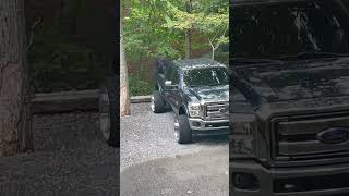 Bear Climbs on Truck in Amusing Fashion