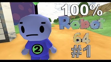 Robot 64 100% Walkthrough Part 1 | Turtle Tops