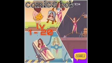 Comics Bob - Gameplay Walkthrough Part 1 All Levels 1 - 20 (Android, iOS)