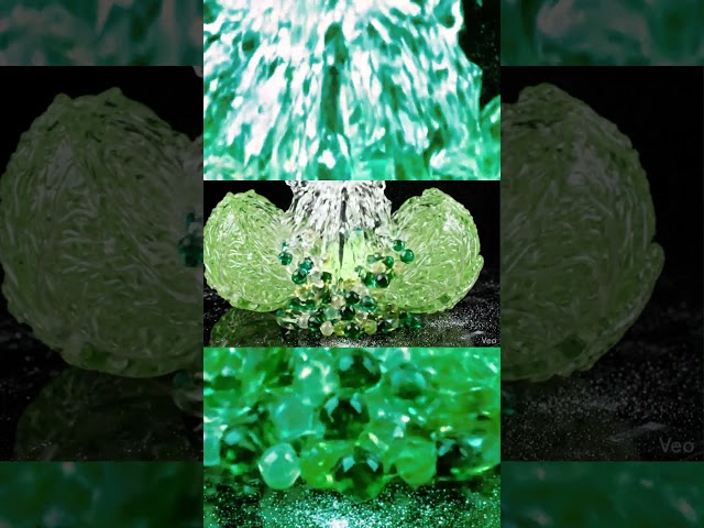 【音フェチ】究極の快感。中から溢れ出すエメラルドの粒 ✨ #ASMR #キャベツ