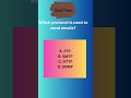 #networking  Quiz #shorts #youtubeshorts #ccna #networkingbasic