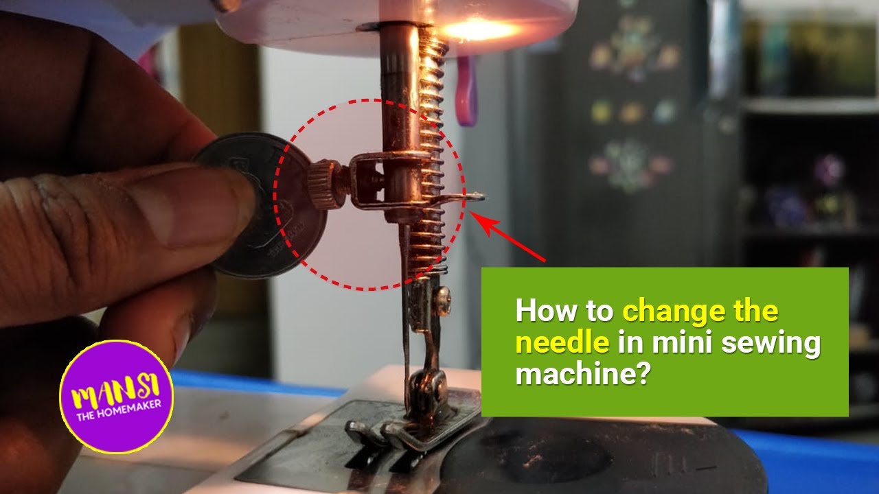 How to Change a Sewing Machine Needle