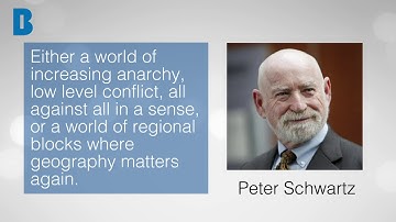 American Futurist Peter Schwartz Tries To Imagine A New "World Order”.