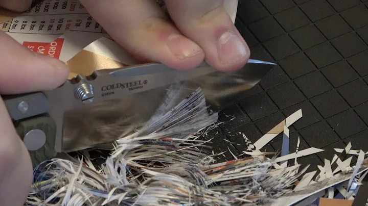 Is YOUR Knife Sharp Enough For This Fun Cut Test?