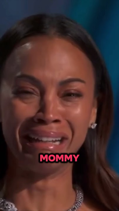 Zoe Saldana wins best supporting actress - YouTube