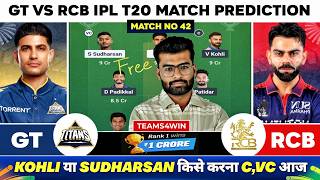 GT vs RCB Dream11 Team, GT vs RCB Dream11 Prediction, Gujarat vs Bengaluru IPL T20 Team Today screenshot 2