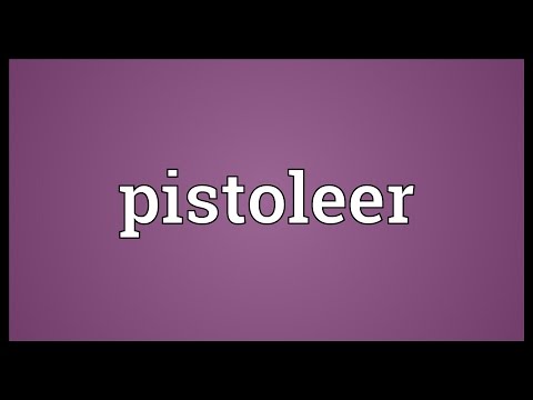 Header of pistoleer