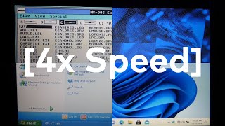 Upgrading From Windows 1.0 To Windows 11 On Real Hardware - 4x Speed