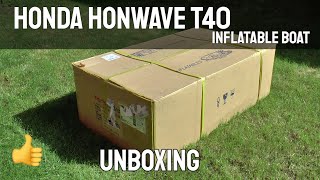 Unboxing the Honda Honwave T40 Inflatable Boat