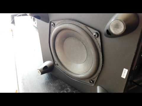 Video Logitech Subwoofer Z506