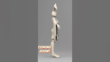Blender sculpt high poly game character #blender #3d #sculpt